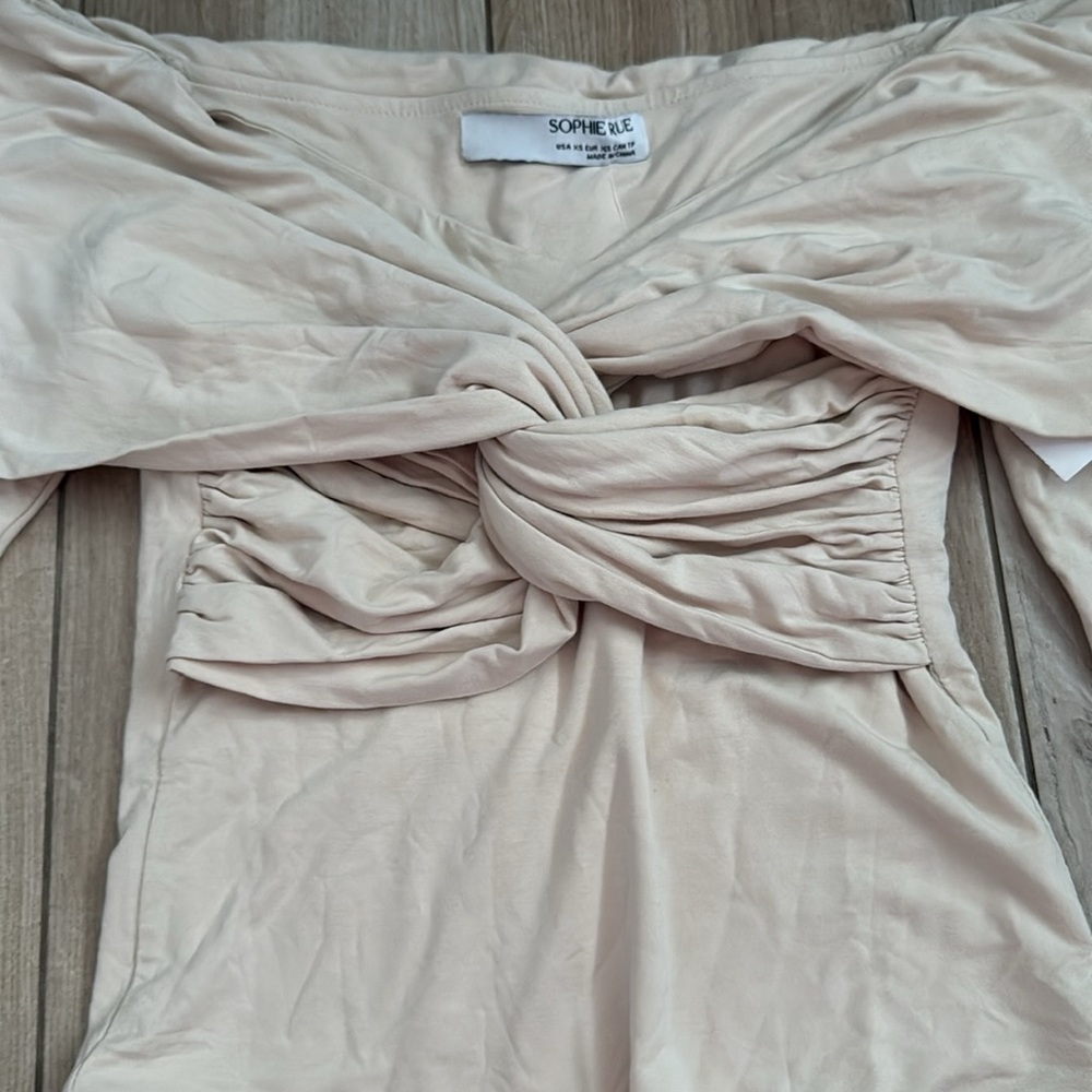 Sophie Rue Cream Top - Picture 7 of 7